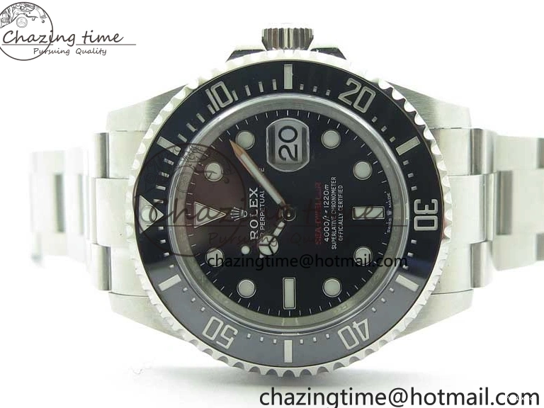 SS A2824 1:1 Case Bracelet 126600 XF Best Sea-Dweller and 904L Edition 0219